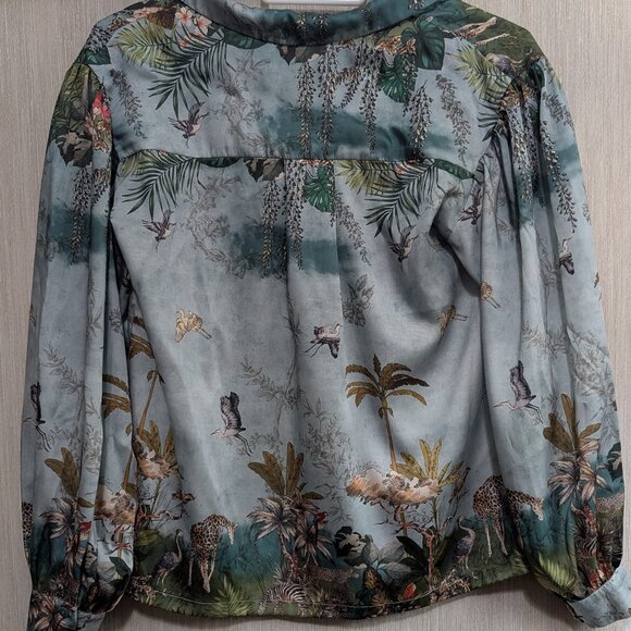 Zara Animal Print Shirt - Picture 2 of 4